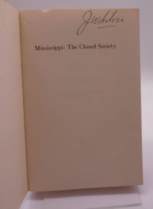 Mississippi: The Closed Society