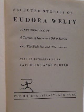 Selected Stories of Eudora Welty