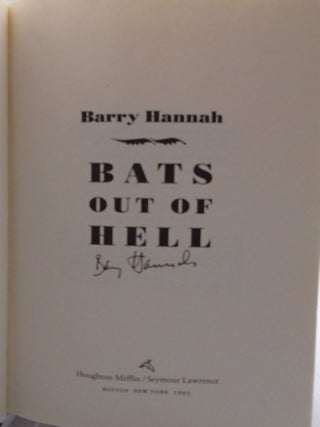 Bats Out of Hell