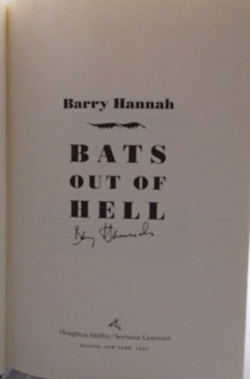 Bats Out of Hell