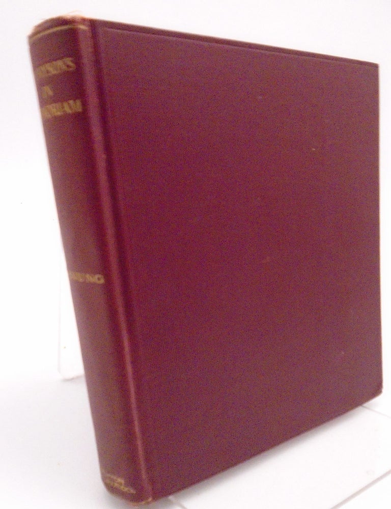 Item #2338 Tennyson's In Memoriam. John F. Genung.