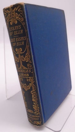 Item #3092 The Essays of Elia. Charles Lamb
