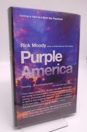 Item #3122 Purple America. Rick Moody