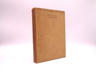 Item #3375 As I Lay Dying. William Faulkner