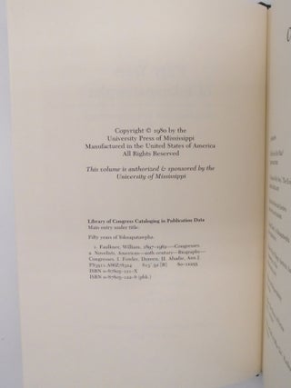 Fifty Years of Yoknapatawpha