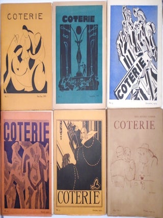Item #3437 Coterie. Aldous Huxley Conrad Aiken T. S. Eliot