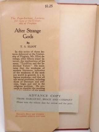 After Strange Gods