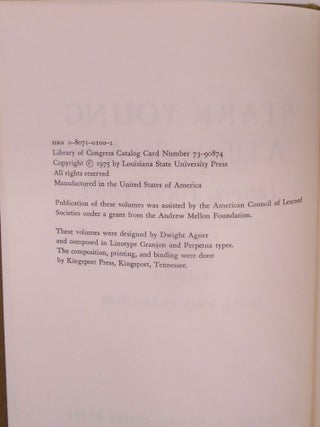 Stark Young: A Life in the Arts