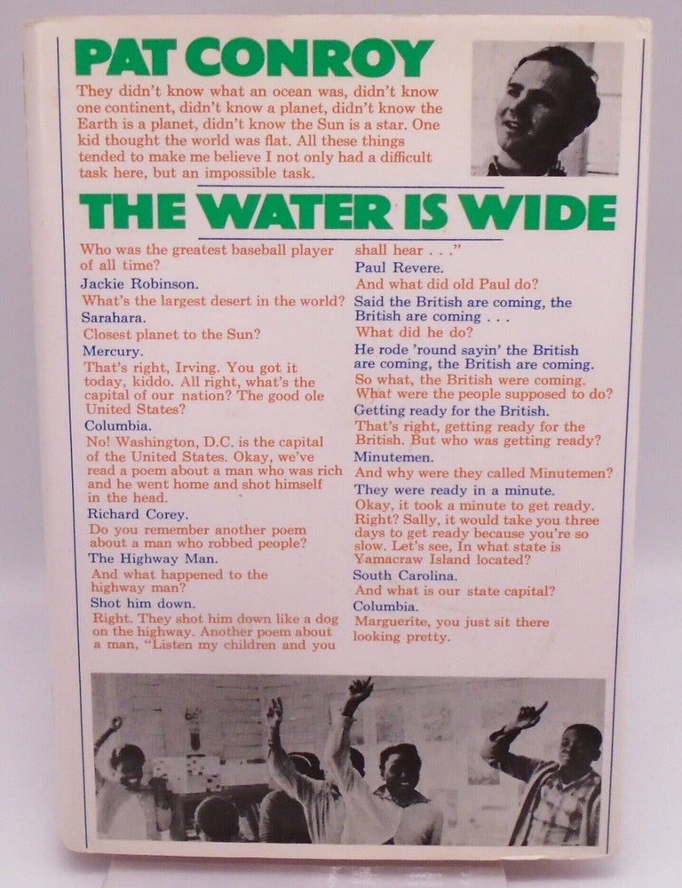 Item #3500 The Water is Wide. Pat Conroy.