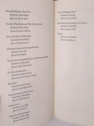 The Oxford Mark Twain