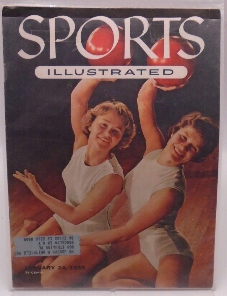 Item #3552 Sports Illustrated January 24, 1955 - "An Innocent at Rinkside," by William Faulkner. William Faulkner.