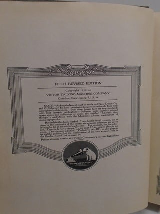 The Victrola Book of the Opera