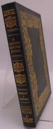 Item #3683 A Lesson Before Dying. Ernest Gaines