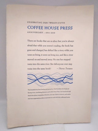 Item #369 Coffee House Press. Marina Tsvetaeva