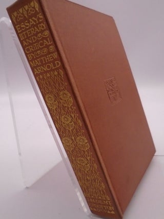 Essays Literary & Critical. Matthew Arnold.